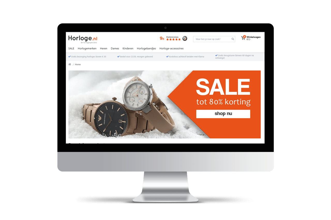 horloge.nl website