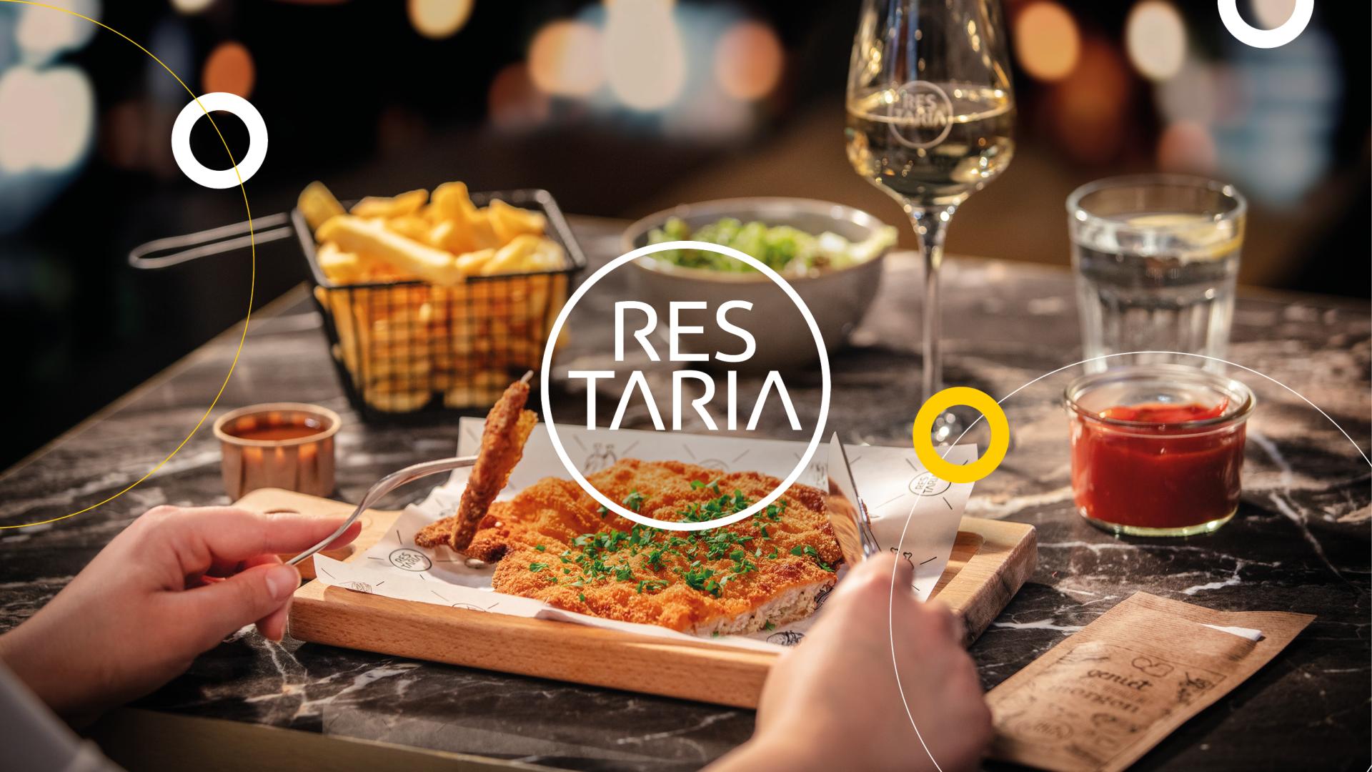 Branding van de franchise formule Restaria